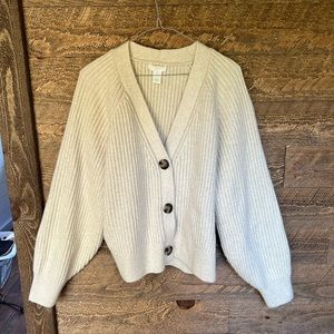 H&M oversize cardigan